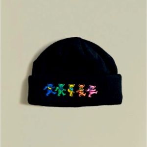 UO Grateful Dead Short Roll Beanie